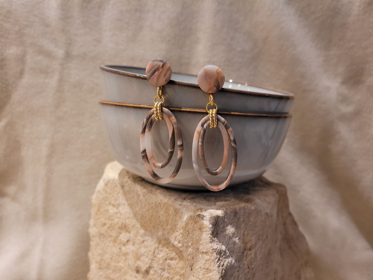 Boucles d'oreilles Clara