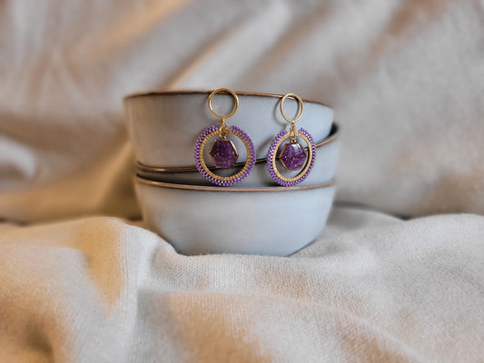 Boucles d'oreilles Lila