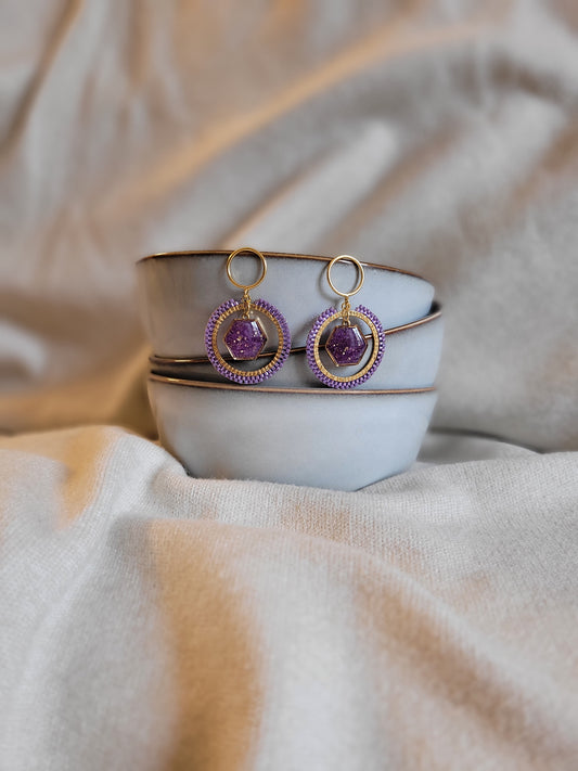 Boucles d'oreilles Lila