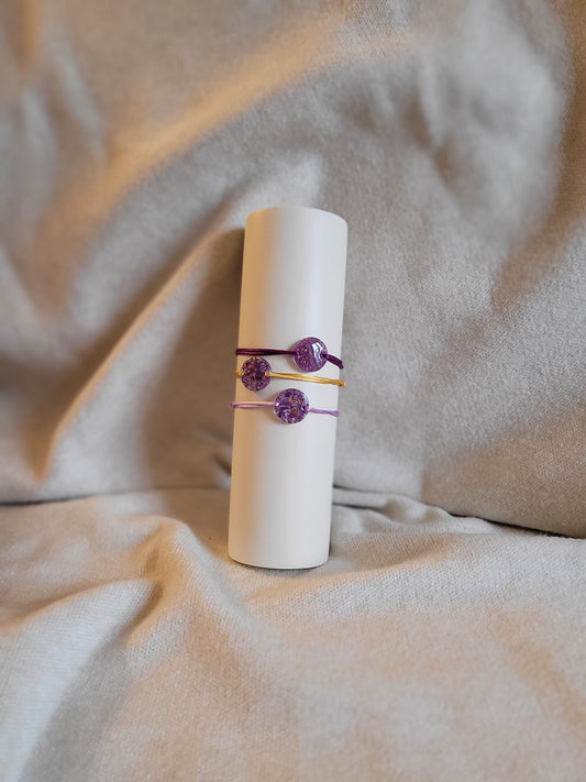 Bracelet Mimi | Flora violet