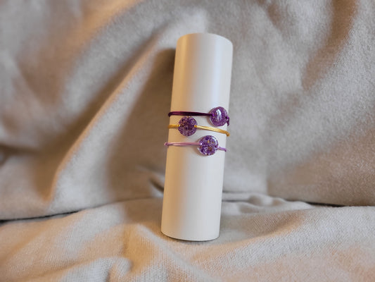 Bracelet Mimi | Flora violet