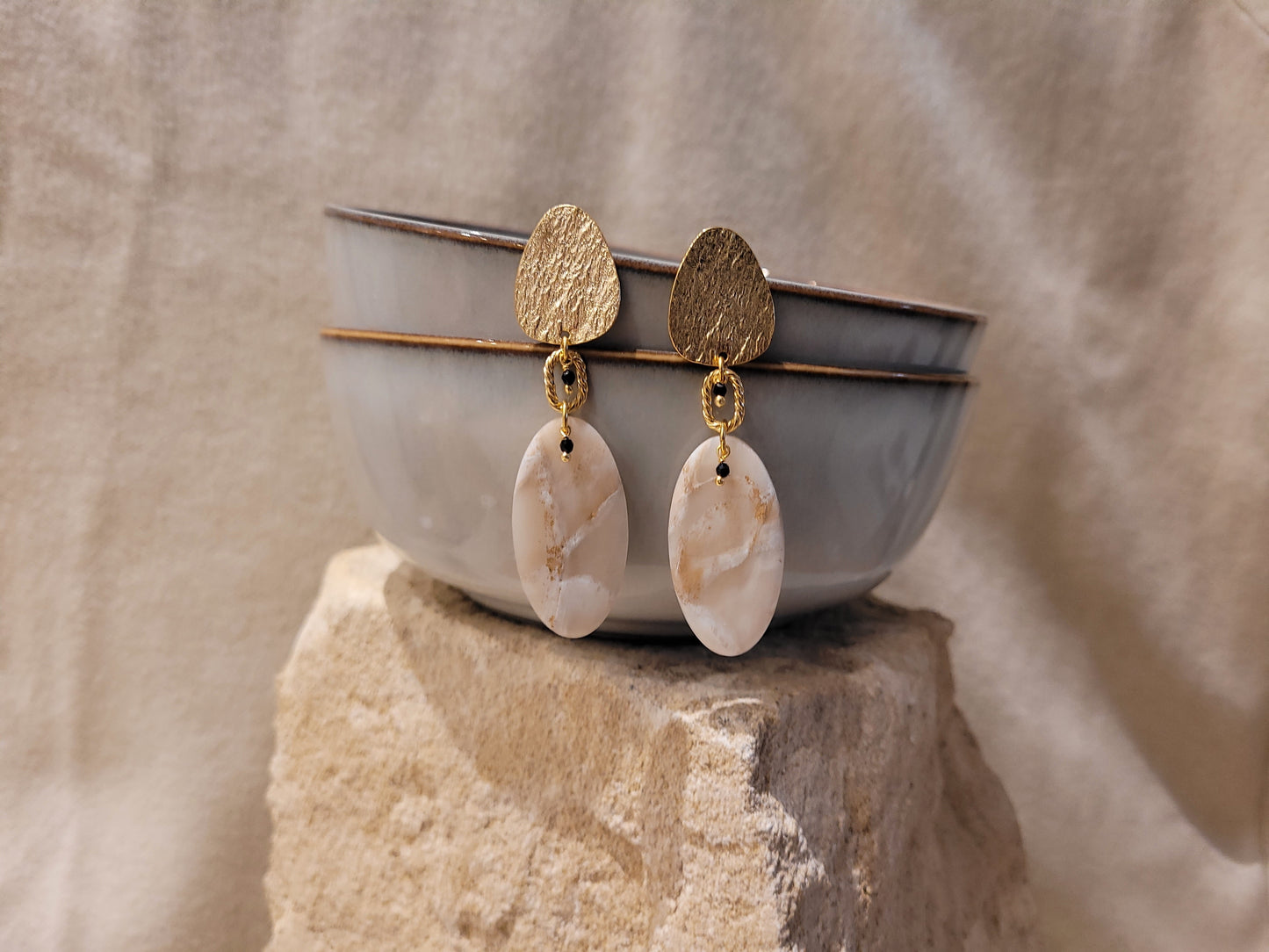 Boucles d'oreilles mini Gisèle