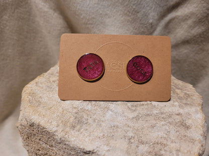 Paire de pin's Roma poudrés