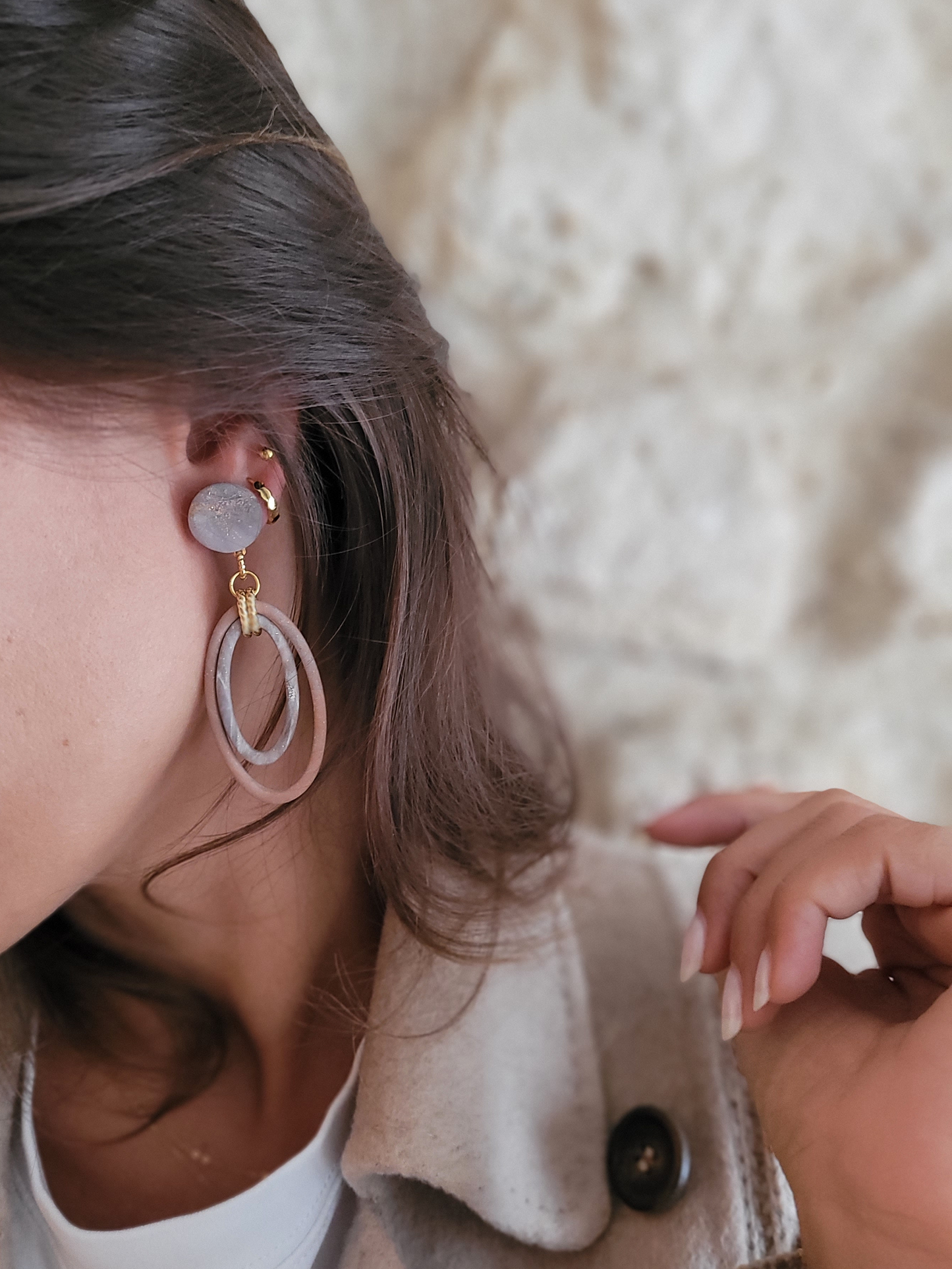 Boucles d'oreilles Clara