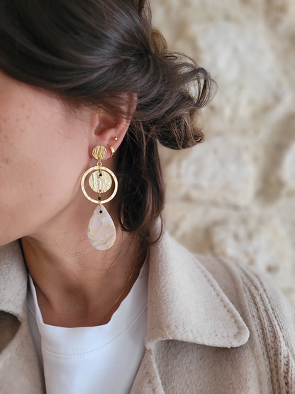 Boucles d'oreilles Luna