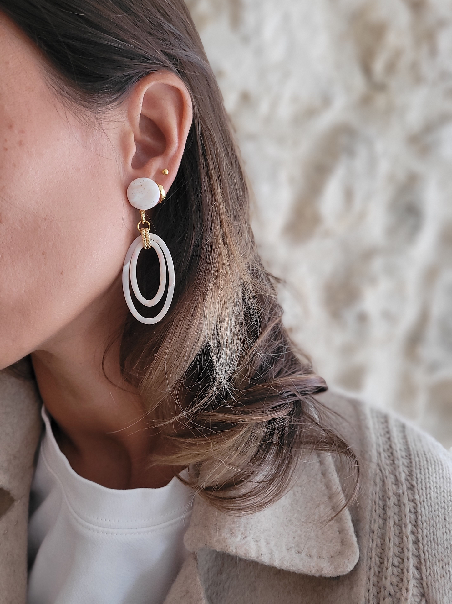 Boucles d'oreilles Clara