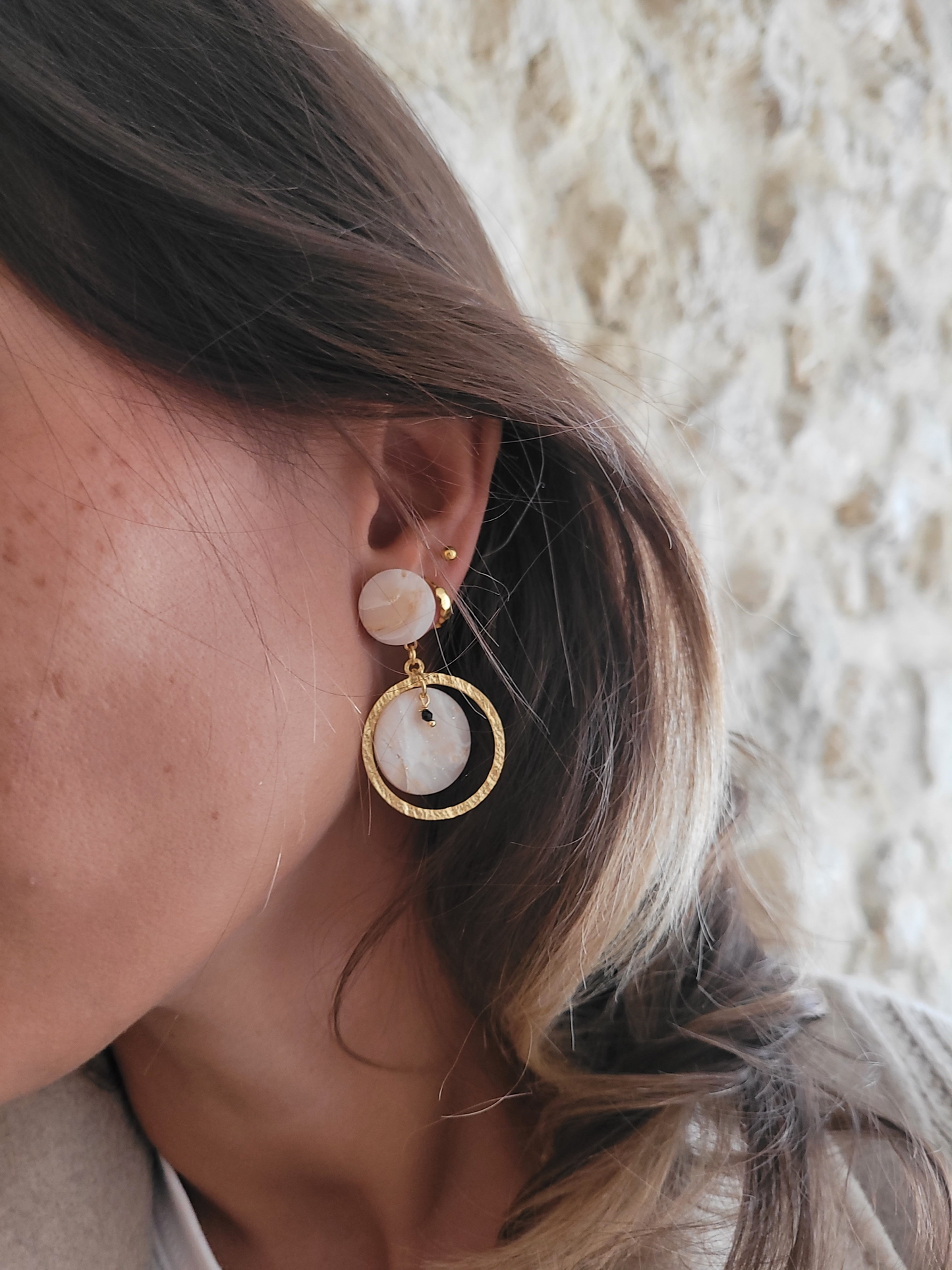 Boucles d'oreilles Elena